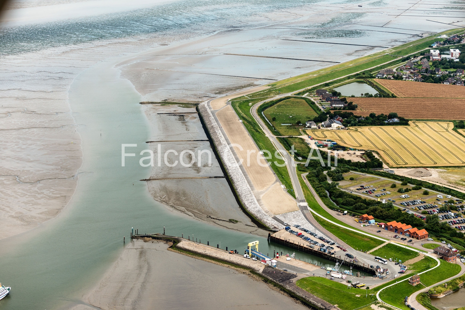 Luftbildgalerie - Nordstrand - Nordfriesland - Falconcrest.com ...